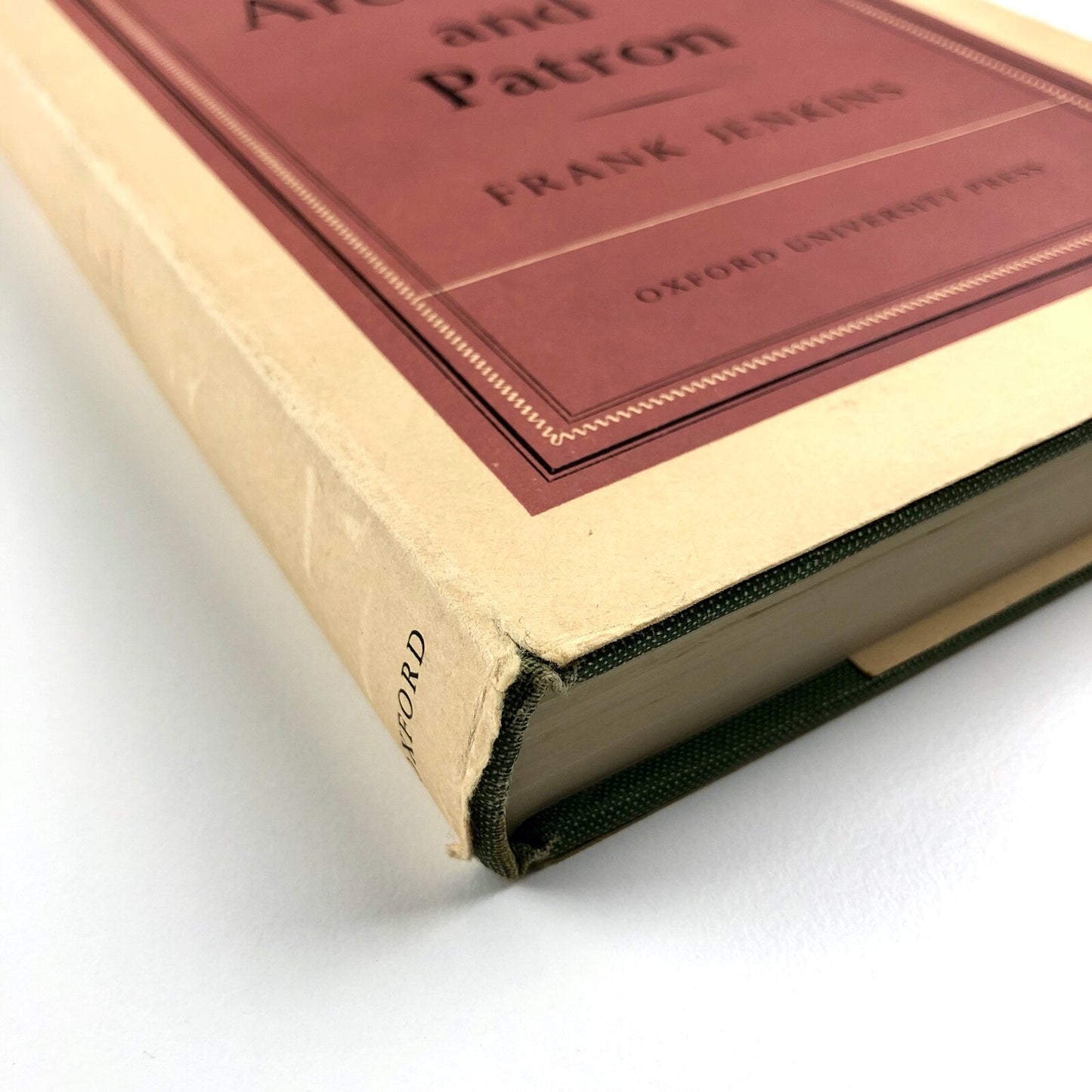Architect and Patron by Frank Jenkins | University of Durham Publications | Oxford University Press, 1961