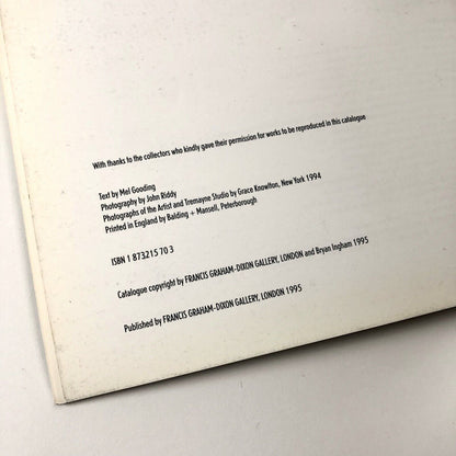 Bryan Ingham: New Paintings, Collages... | Francis Graham-Dixon Gallery, 1995