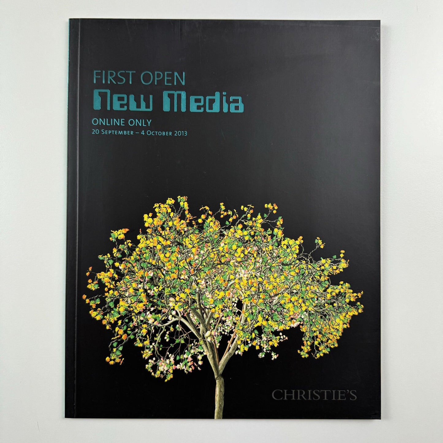 First Open. New Media online only | Christie's catalogue, 20 Sep to 4 Oct 2013