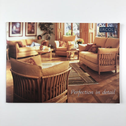 Ercol furniture brochure – 'Perfection in detail', dated 2001