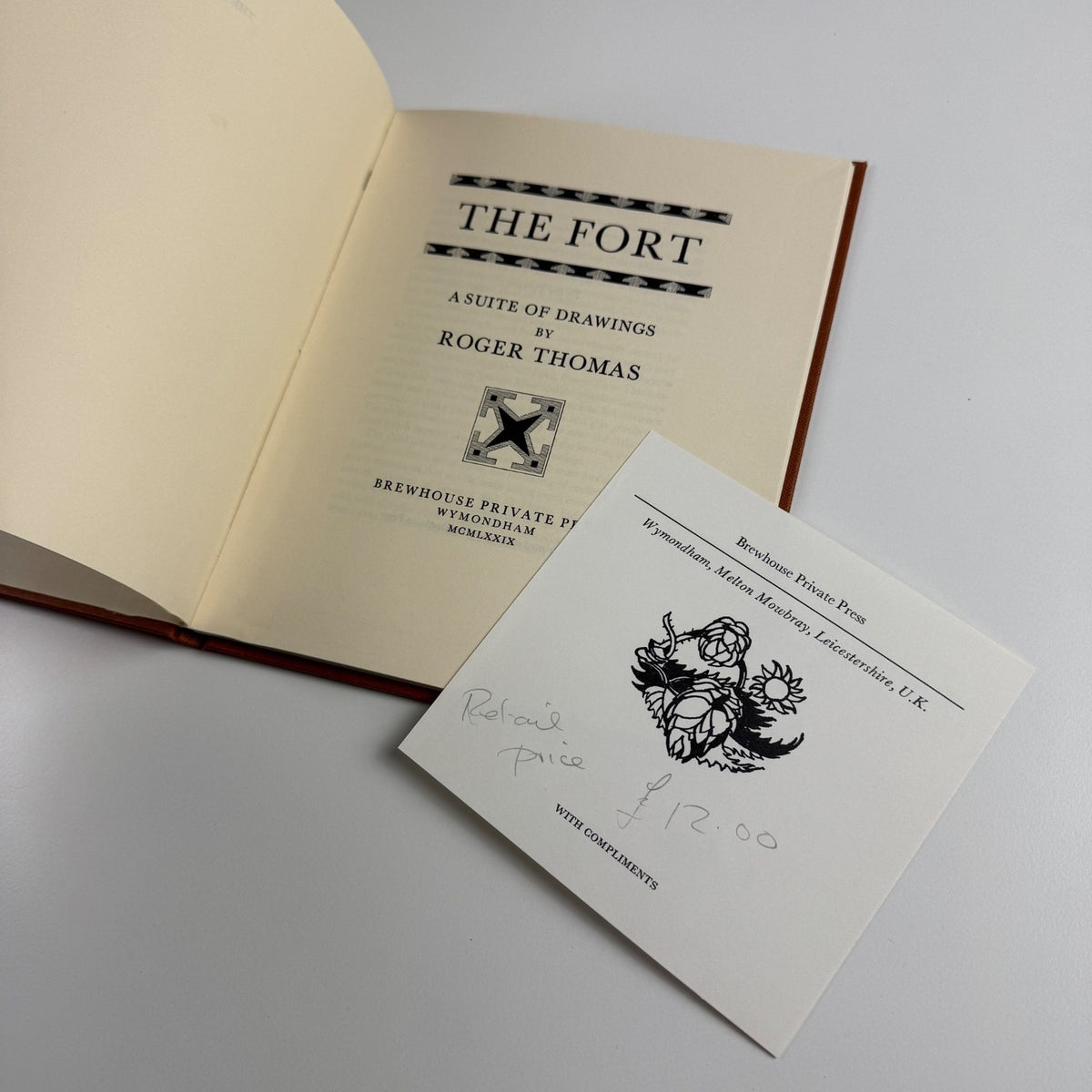 The Fort. A suite of drawings by Roger Thomas | Brewhouse Private Press, 1979