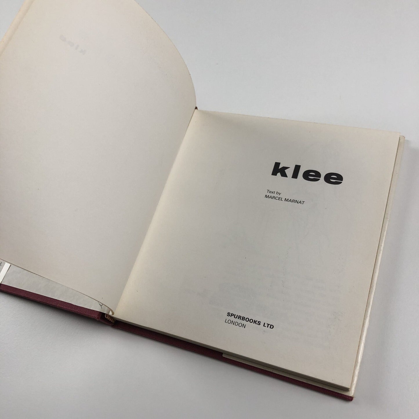 [Paul] Klee text by Marcel Marnat | Spurbooks Ltd | London, 1974