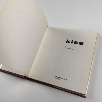 [Paul] Klee text by Marcel Marnat | Spurbooks Ltd | London, 1974