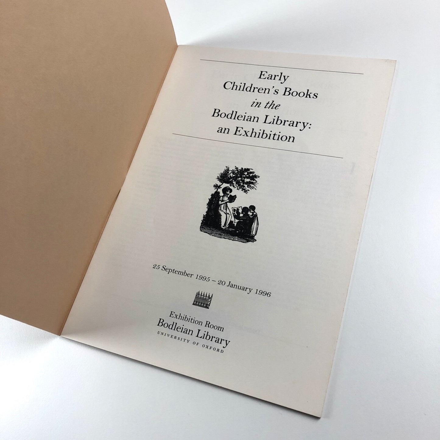 Early Children's Books in the Bodleian Library | Exhibition catalogue, 1995