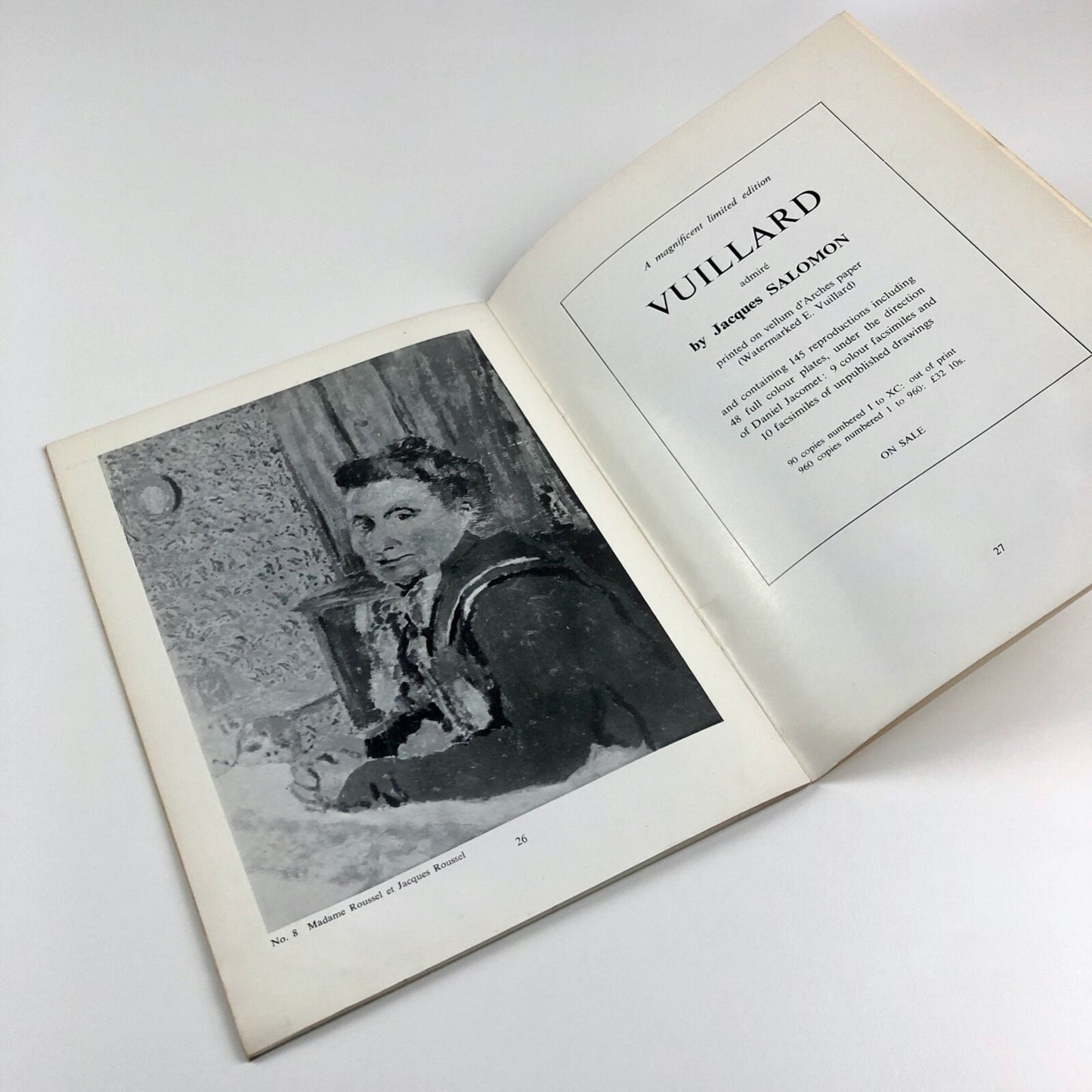 Vuillard et son Kodak | Lefevre Gallery, London | Exhibition catalogue, 1964