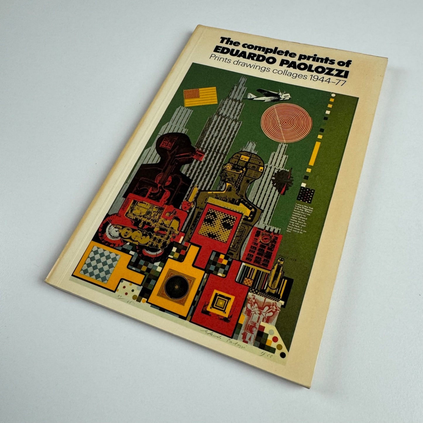 The complete prints of Eduardo Paolozzi. Prints, drawings, collages 1944-77 by Rosemary Miles, V&A, 1977