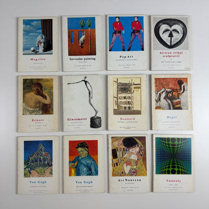 12 x Methuen Little Library of Art books art movements and artists