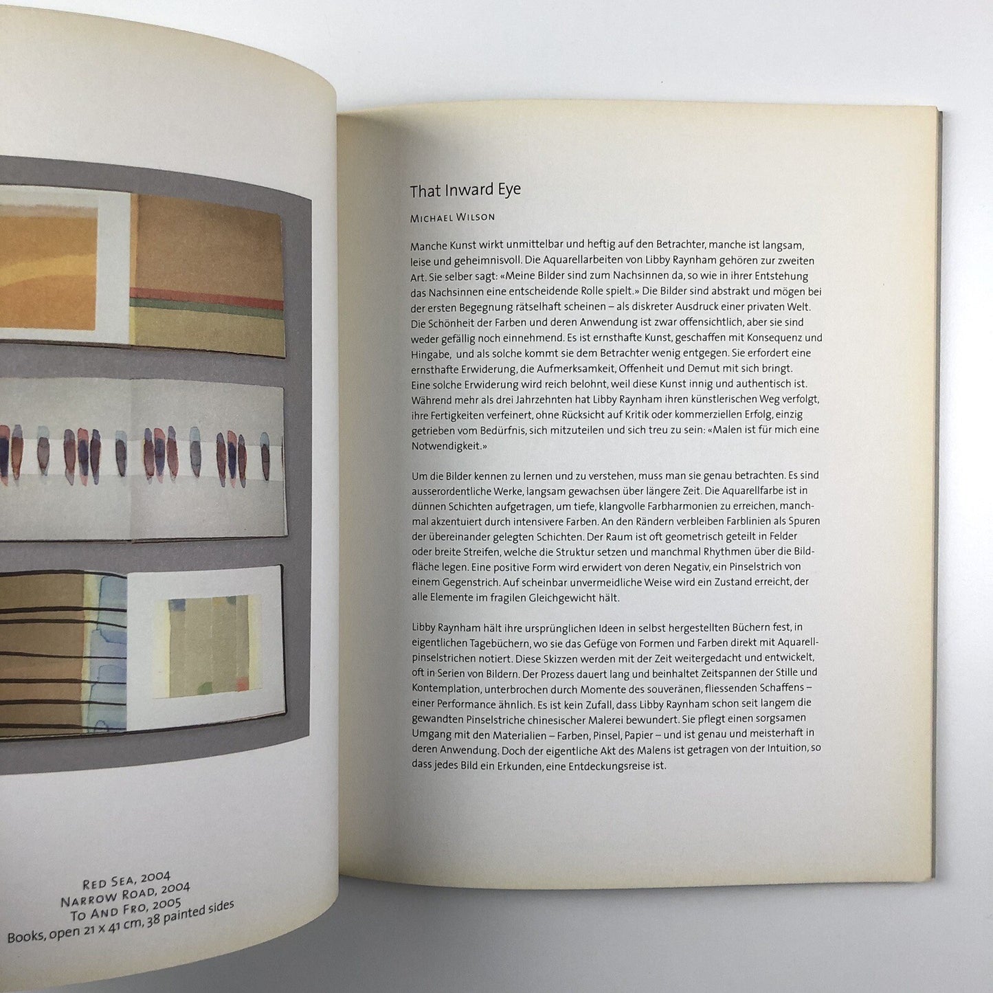 Libby Raynham: That Inward Eye – Paintings in watercolour | W/S Fine Art Ltd / Andrew Wyld catalogue, 2006