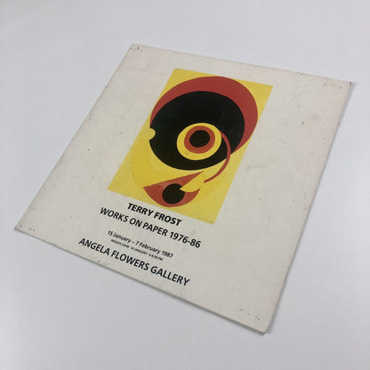 Terry Frost. Works on Paper 1976-86 | Folded card | Angela Flowers Gallery 1987