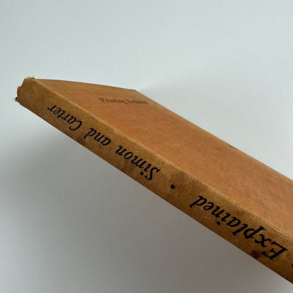 Printing Explained by Herbert Simon Harry Carter, Dryad Press, 1945 2nd impression