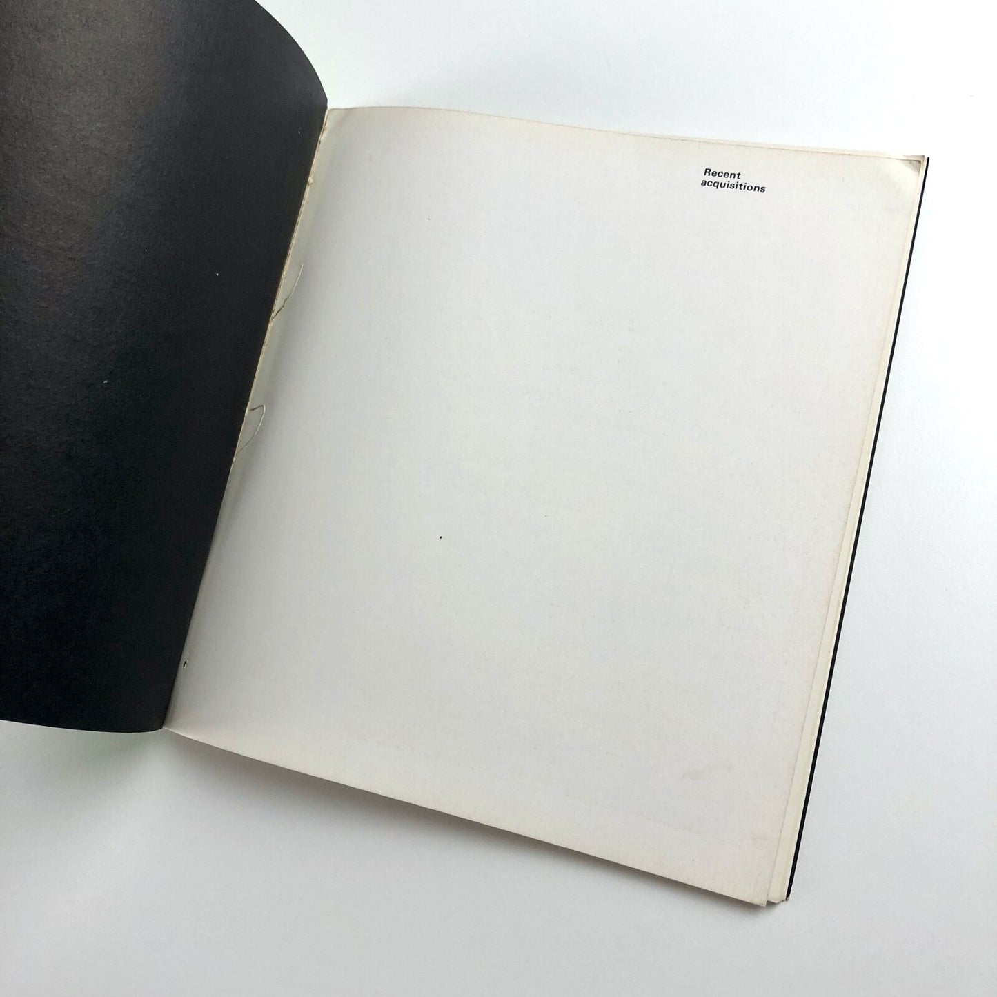 Recent Acquisitions | Marlborough Fine Art exhibition catalogue, 1967 | Design by Gordon House