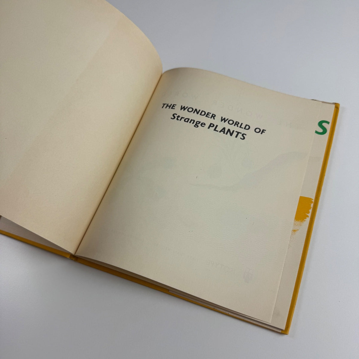 The Wonder World of Strange Plants by Marie Neurath | Max Parrish, 1956 Isotype Institute