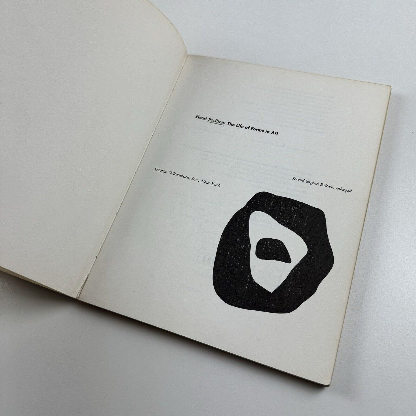 The Life of Forms in Art by Henri Focillon | George Wittenborn, 1966 | Cover and typography by Paul Rand