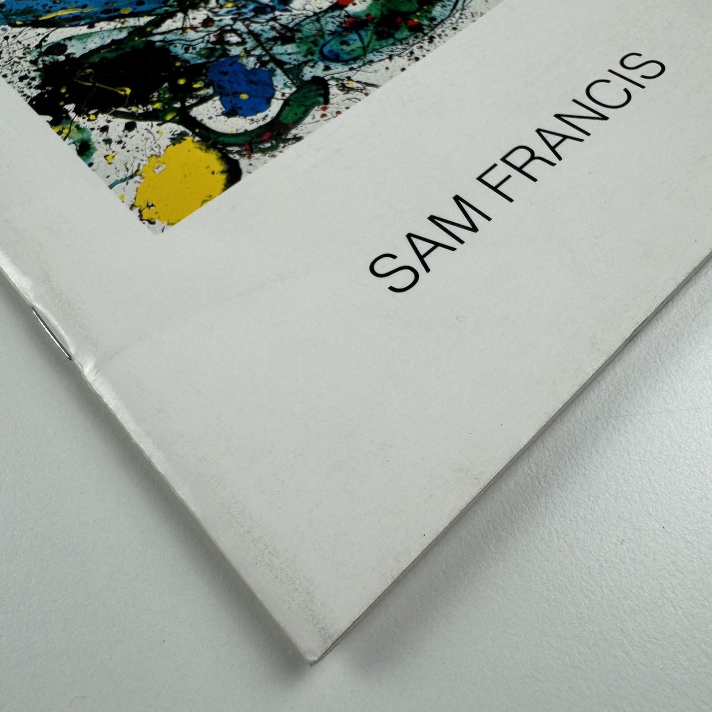 Sam Francis. Paintings | Knoedler Gallery London | Nov-Dec 1989 catalogue