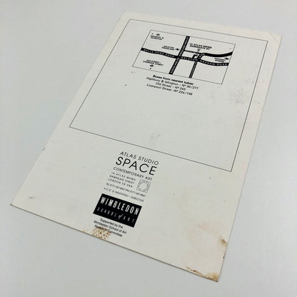 Private view – John Mitchell "Projected Piers" Series II | Atlas Studio Space, 1996