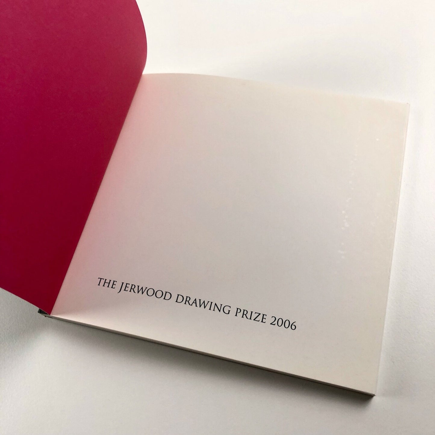 Jerwood Drawing Prize 2006 catalogue of exhibits