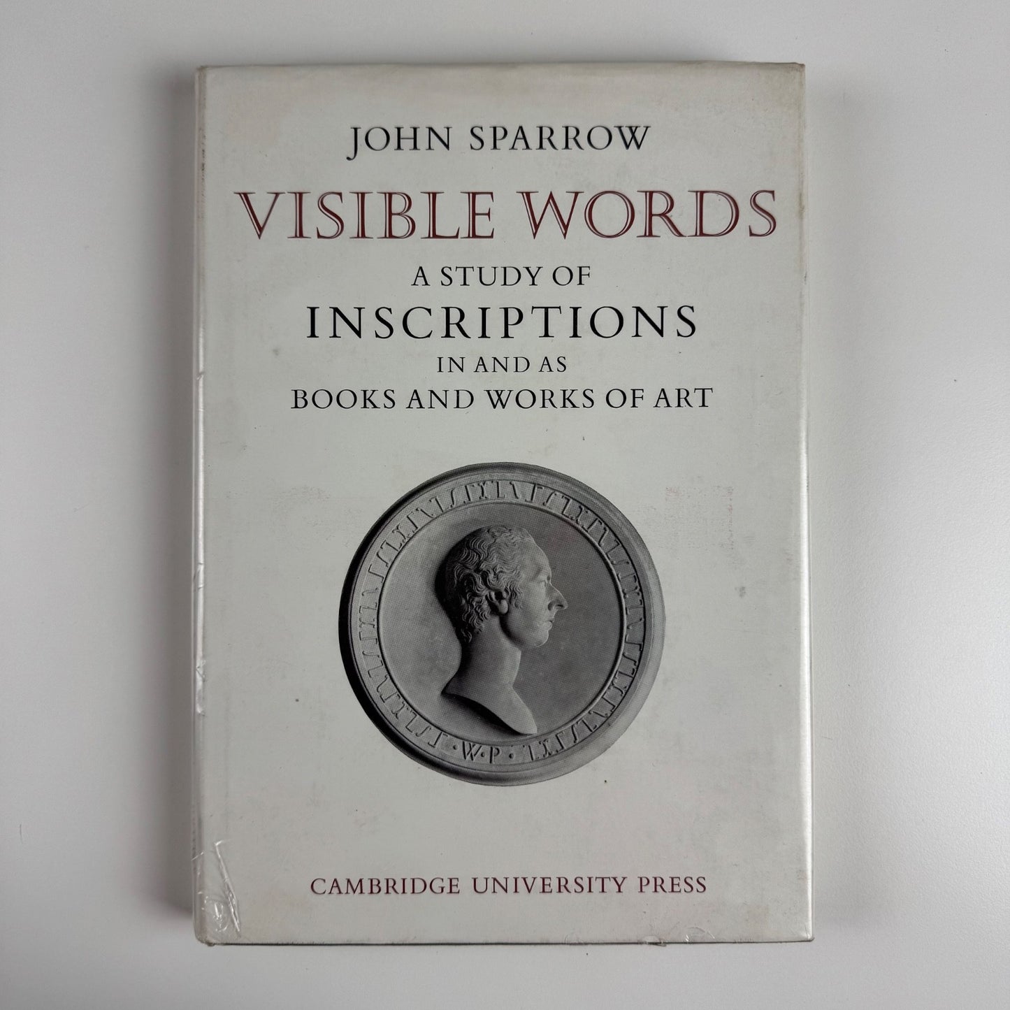 Visible Words by John Sparrow | Cambridge University Press, 1978