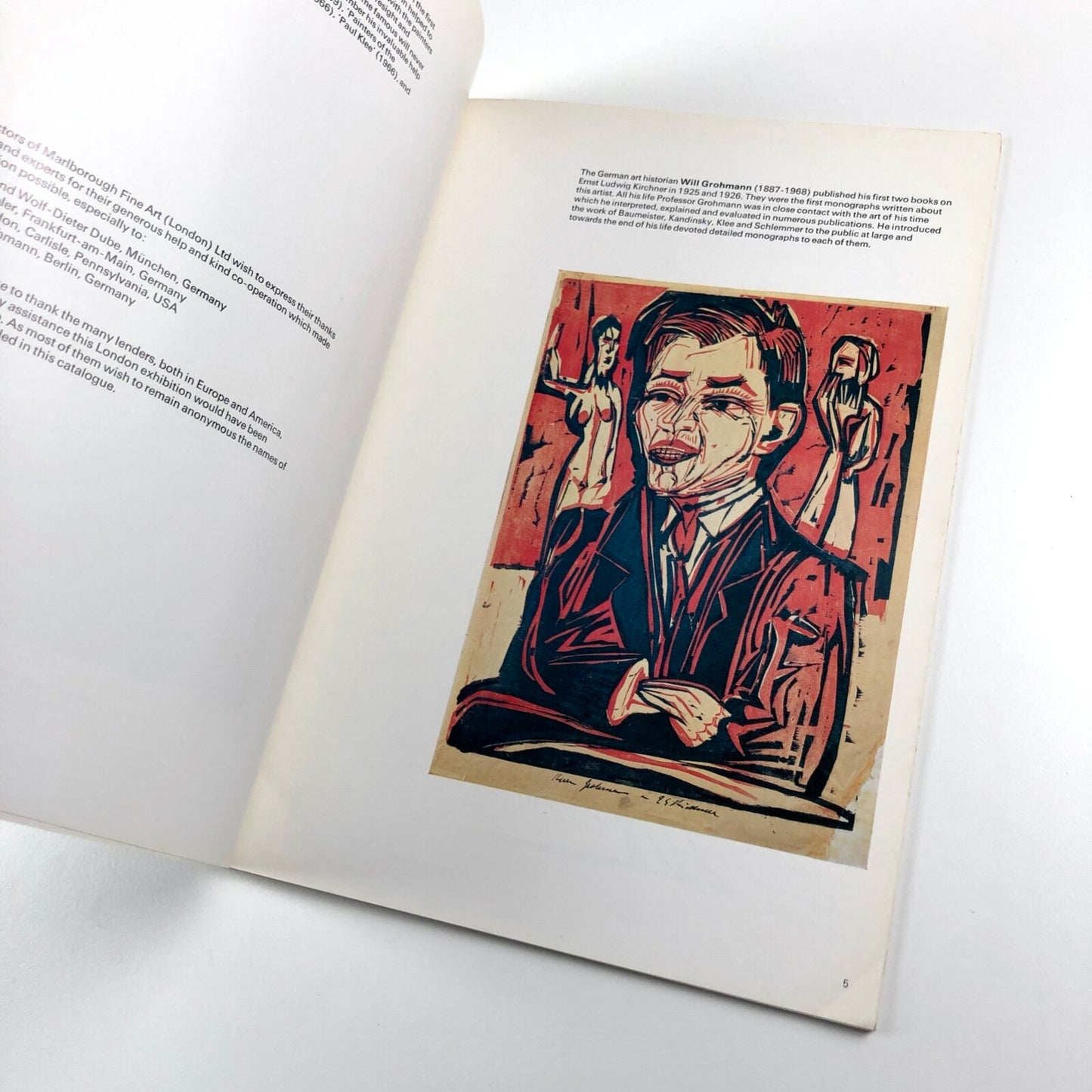 Ernst Ludwig Kirchner 1880-1938 Marlborough 1969 catalogue | Design by Gordon House