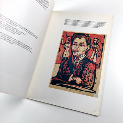 Ernst Ludwig Kirchner 1880-1938 Marlborough 1969 catalogue | Design by Gordon House