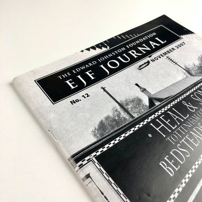 The Edward Johnston Foundation Journal | Issue No. 12, November 2007