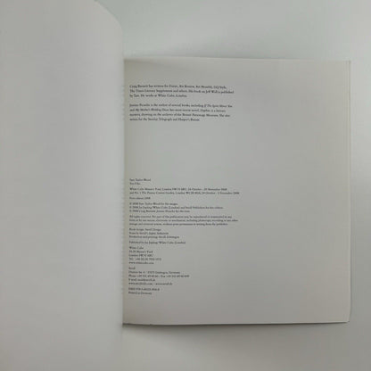 Sam Taylor-Wood – Yes I No. | White Cube catalogue, 2008