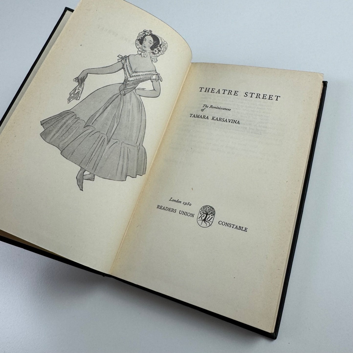 Theatre Street | The Reminiscences of Tamara Karsavina | Readers Union, London, 1950