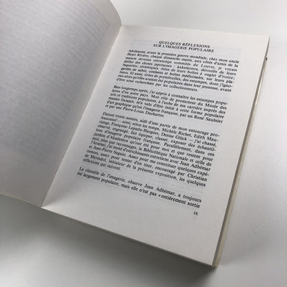 Cinq siècles d’imagerie Française | Exhibition catalogue | Musée National des Arts et Traditions Populaire, 1973