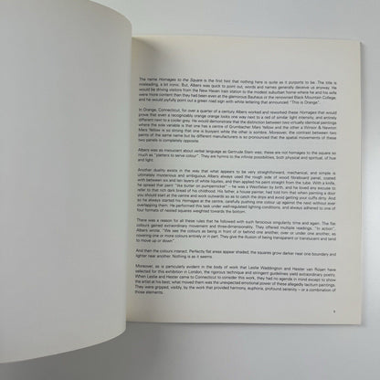 Josef Albers – Homages to the Square and Structural Constellations | Waddington Galleries catalogue booklet, 1996