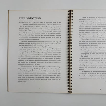 Catalogue of French Paintings | Glasgow Art Gallery, 1953