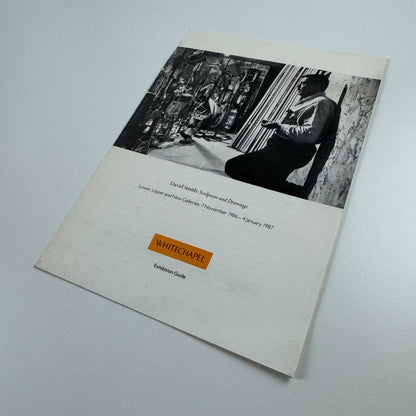 Exhibition guide for David Smith: Sculpture and Drawings | Whitechapel, 1986/7