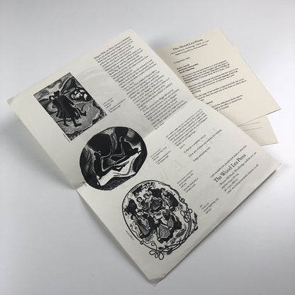 Leaflet – Margaret Bruce Wells: Complete Wood Engravings | The Wood Lea Press, 2000