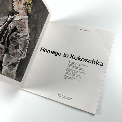 Homage to Kokoschka | Marlborough catalogue 1966