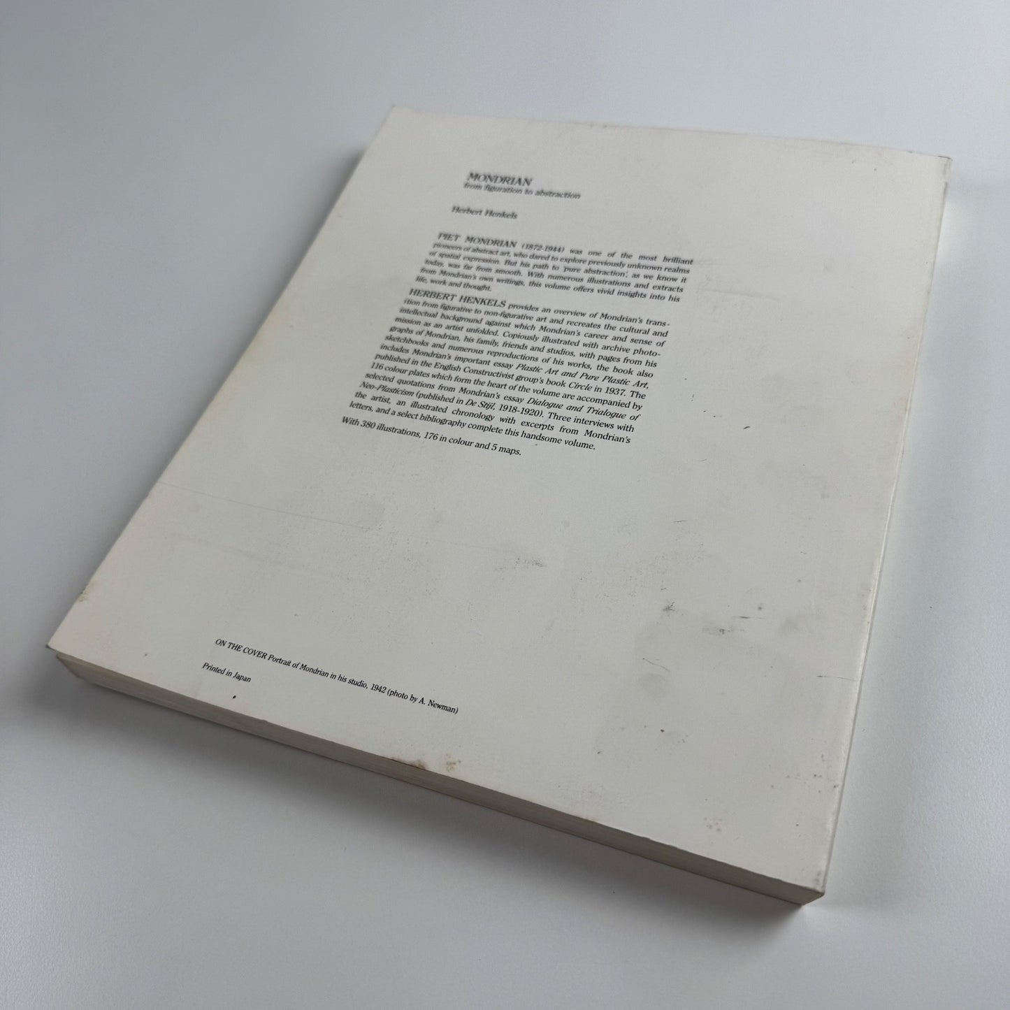 Mondrian from figurations to abstraction by Herbert Henkels 1988