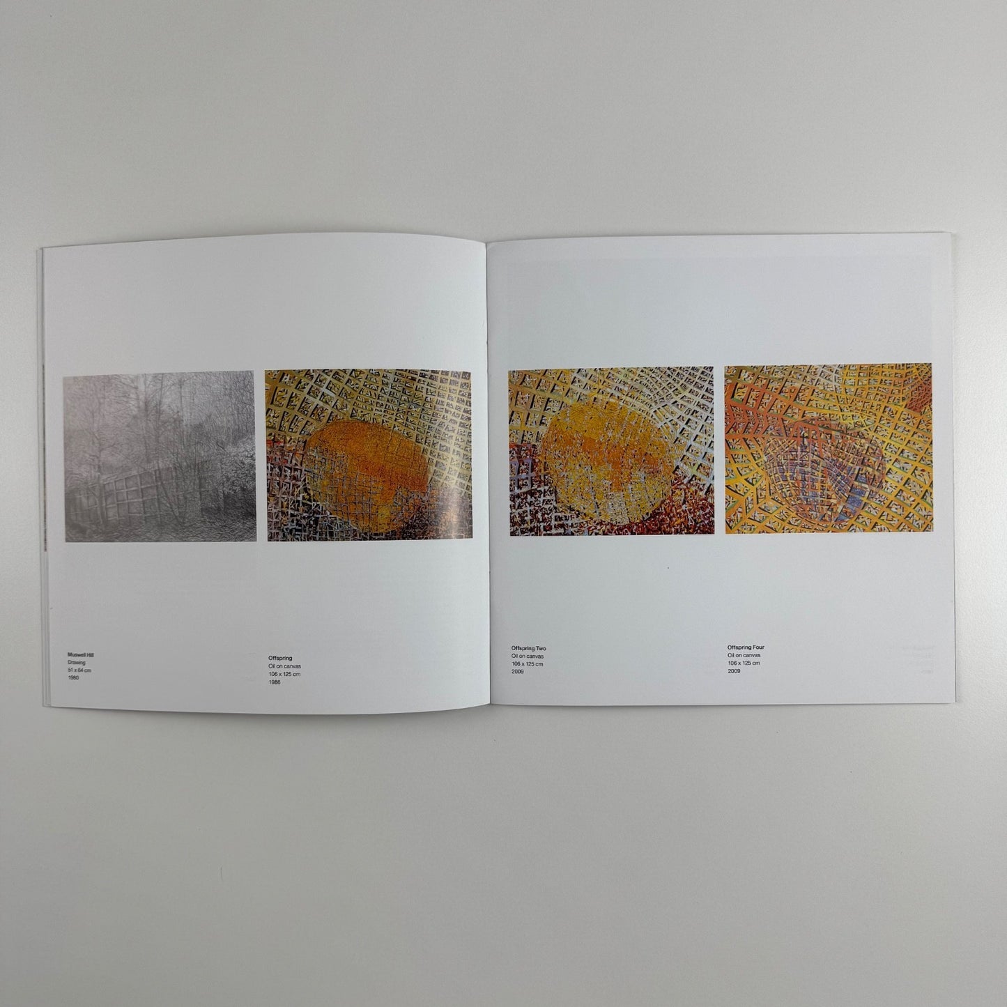 Catalogue for Noel Betowski. Triptych 1973-2009, privately printed, 2009