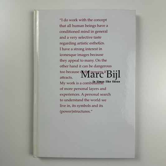 Marc Bijl. Indy Structures. In times like these | The Breeder, Athens 2006 catalogue