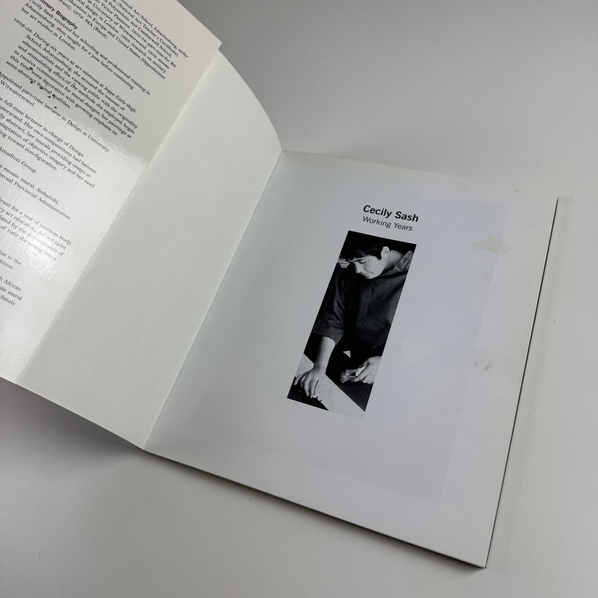 Cecily Sash - Working Years | ed. Victor Thorne | Studio Sash, 1999