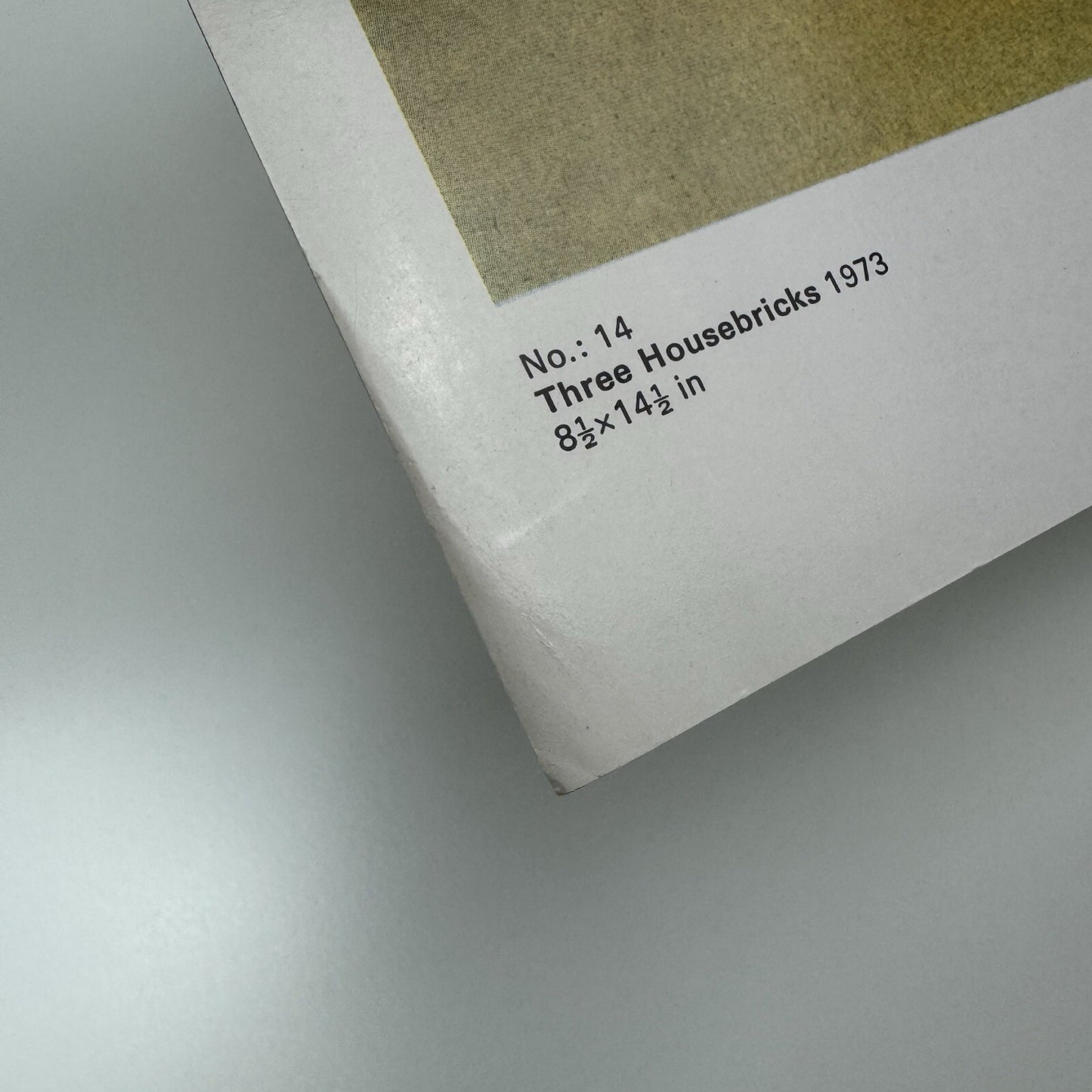Private view invite – Gerald Park | New Art Centre, London 1973