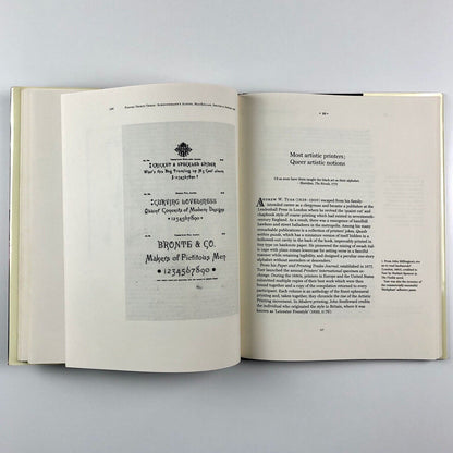 Alphabets To Order. The Literature of Nineteenth Century Typefounders' Specimens by Alastair Johnston | Oak Knoll Press/The British Library, 2000