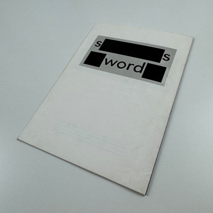 Kay Rosen. Painting 1990. Little Critic Pamphlet Three Victoria Miro Gallery