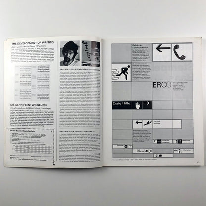 Graphis journal 188 Vol 32 | Walter Herdeg | The Graphis Press 1976/77