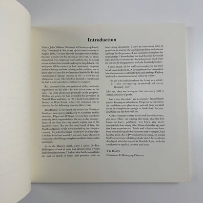 A history of J W Northend Printers of Sheffield 1889-1989, JW Northland, 1989