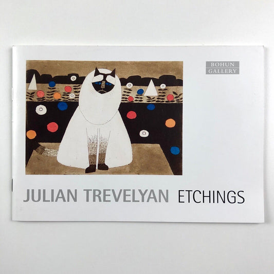 Small catalogue and private view invitation for Julian Trevelyan. Etchings | Bohun Gallery 2014