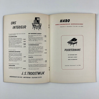 Lasso / Lasso Vet type specimen booklet | N. V. Lettergieterij, Amsterdam 1952