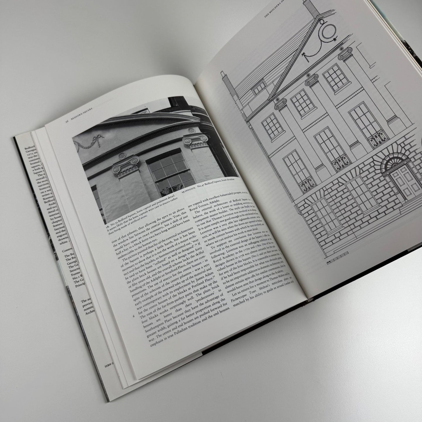 Bedford Square an architectural study by Andrew Byrne | Athone Press, 1990