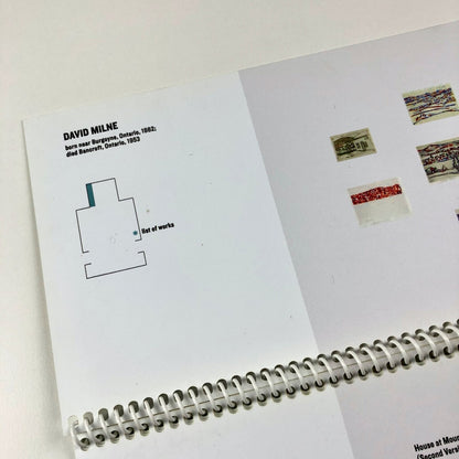 David Milne, List of Works: The Artistic Process Thomson Collection Ontario 2001