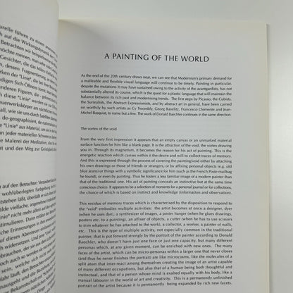 Donald Baechler | Galerie Thaddaeus Ropac exhibition catalogue, 1998