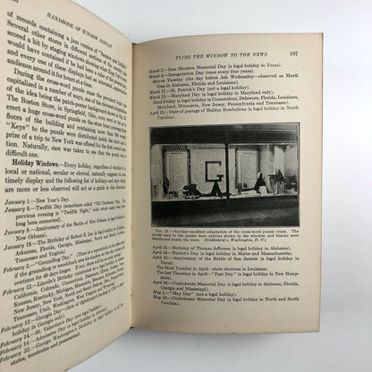 Handbook of Window Display, William Nelson Taft | 1st Edition 2nd Impression, McGraw-Hill Book Company, New York, 1926