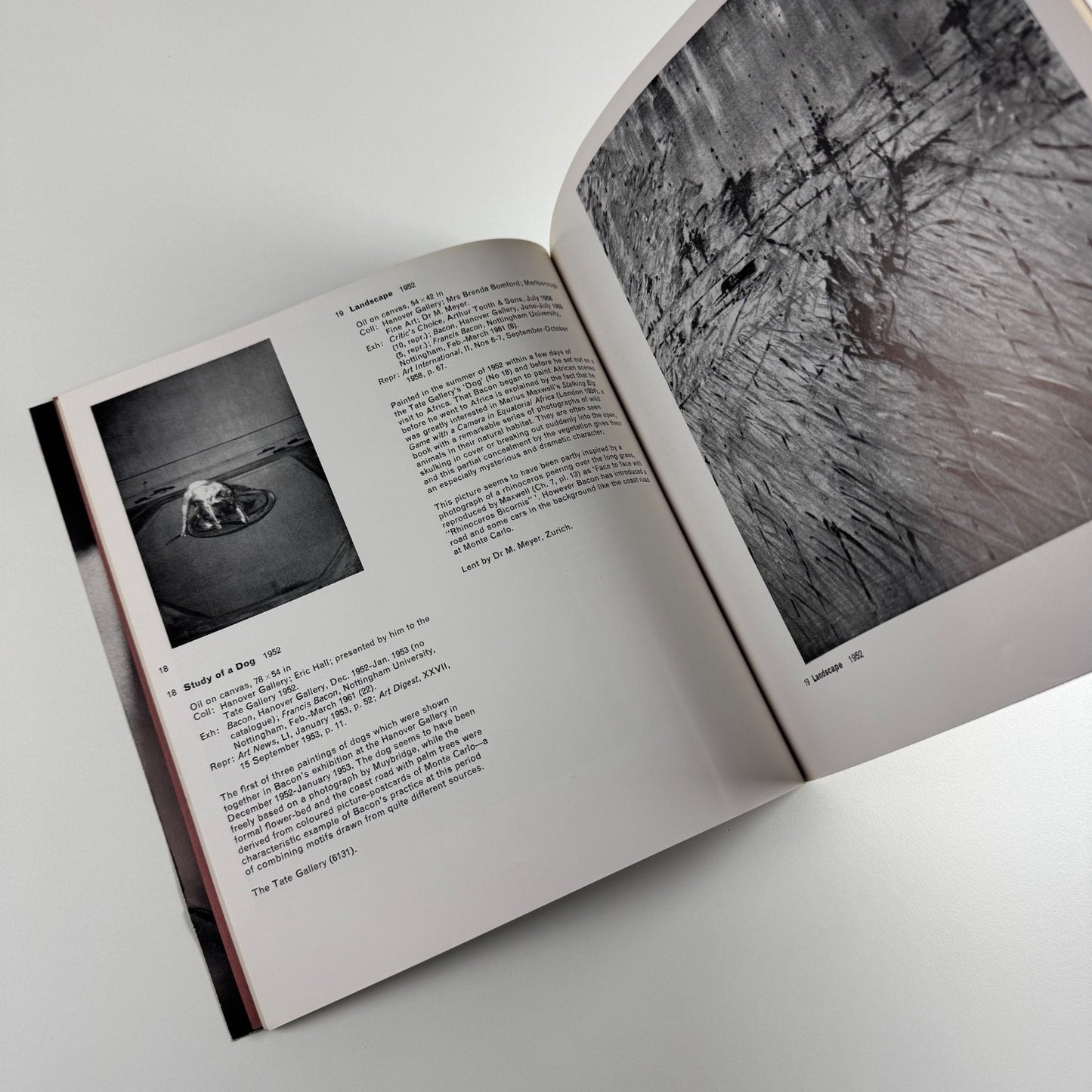 Francis Bacon | Tate Gallery May to July 1962 design Gordon House and press cuttings