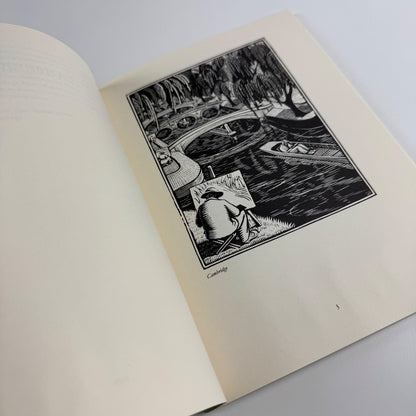 Gwen Raverat Wood engravings of Cambridge and Surroundings ed Rosemary Davidson | Broughton House Books, 2003