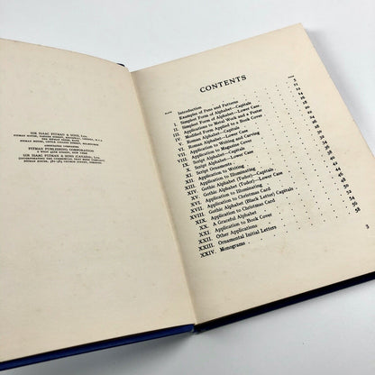 Examples of Lettering and Design by J. Littlejohns | Isaac Pitman, 1936
